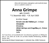 eine Anzeige