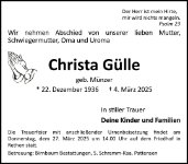eine Anzeige