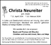 eine Anzeige