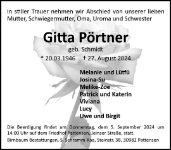 eine Anzeige