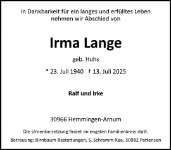 eine Anzeige