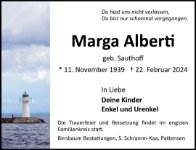 eine Anzeige